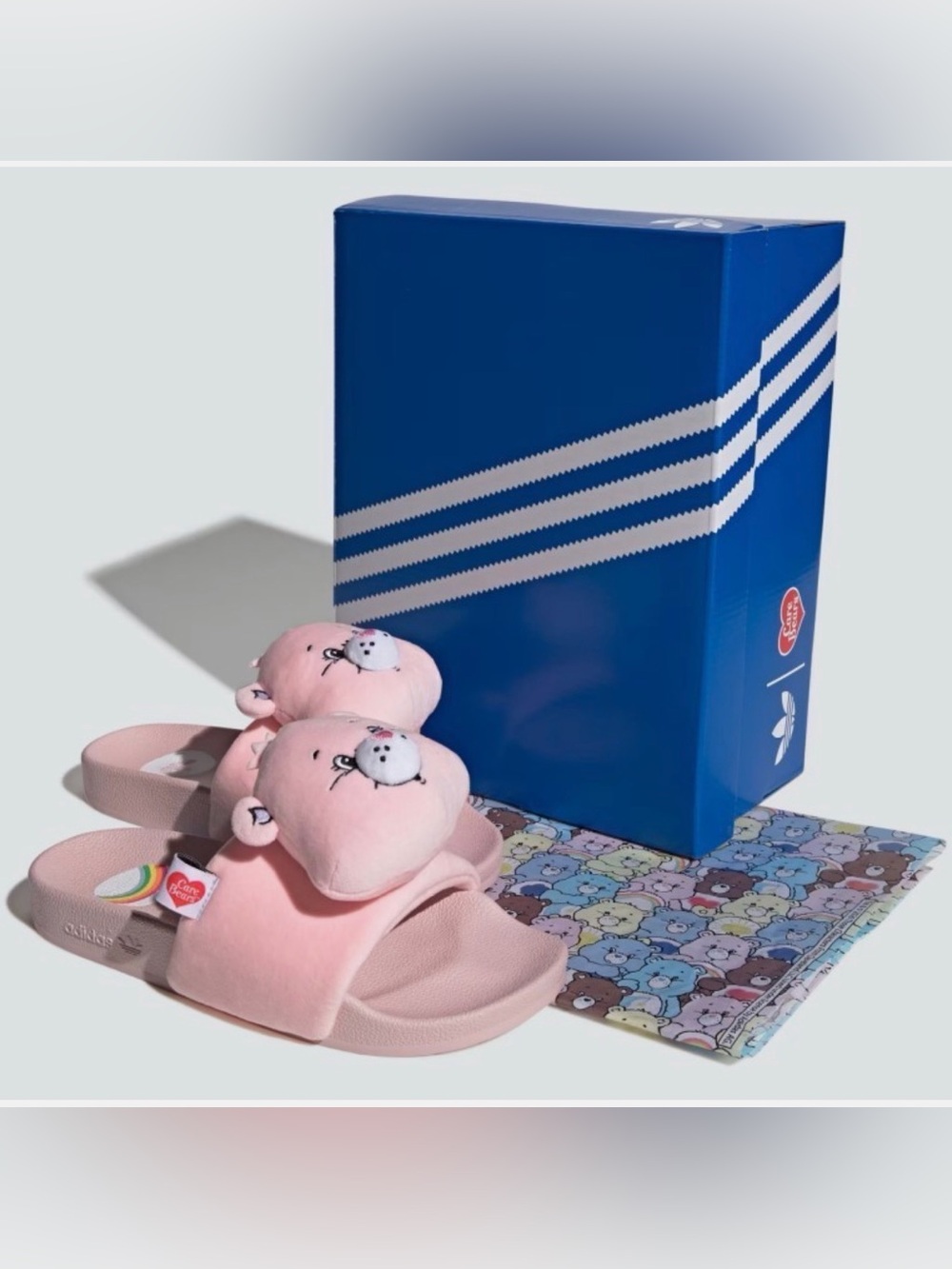 adidas x Care Bears Adilette Slide Cheer Bear
